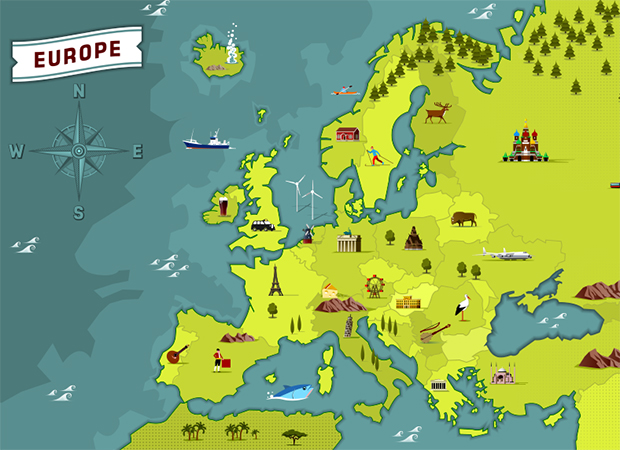 Die schrägen Seiten Europas