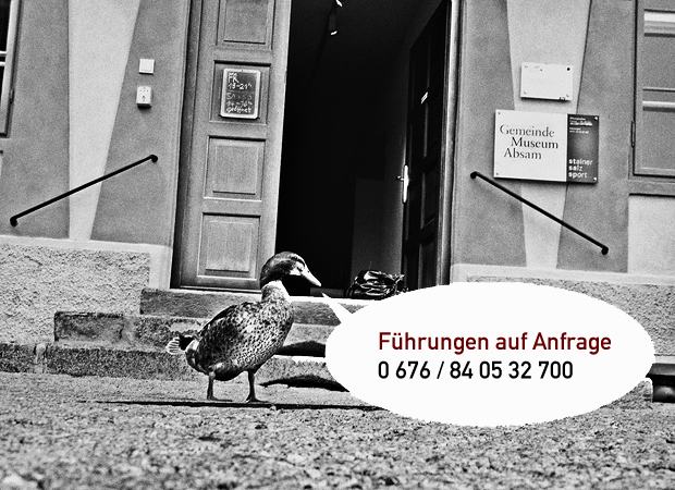 Samstag RadfahrenSonntag Führungen im Museum
