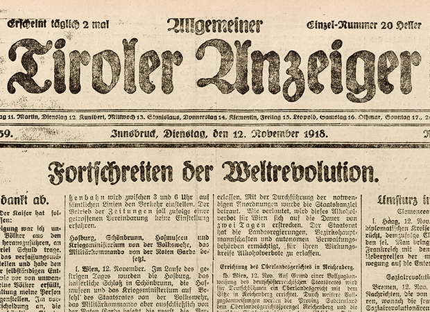 14 Tage Tirol 1918
