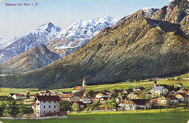 Gruss aus M. Absam bei Hall in Tirol